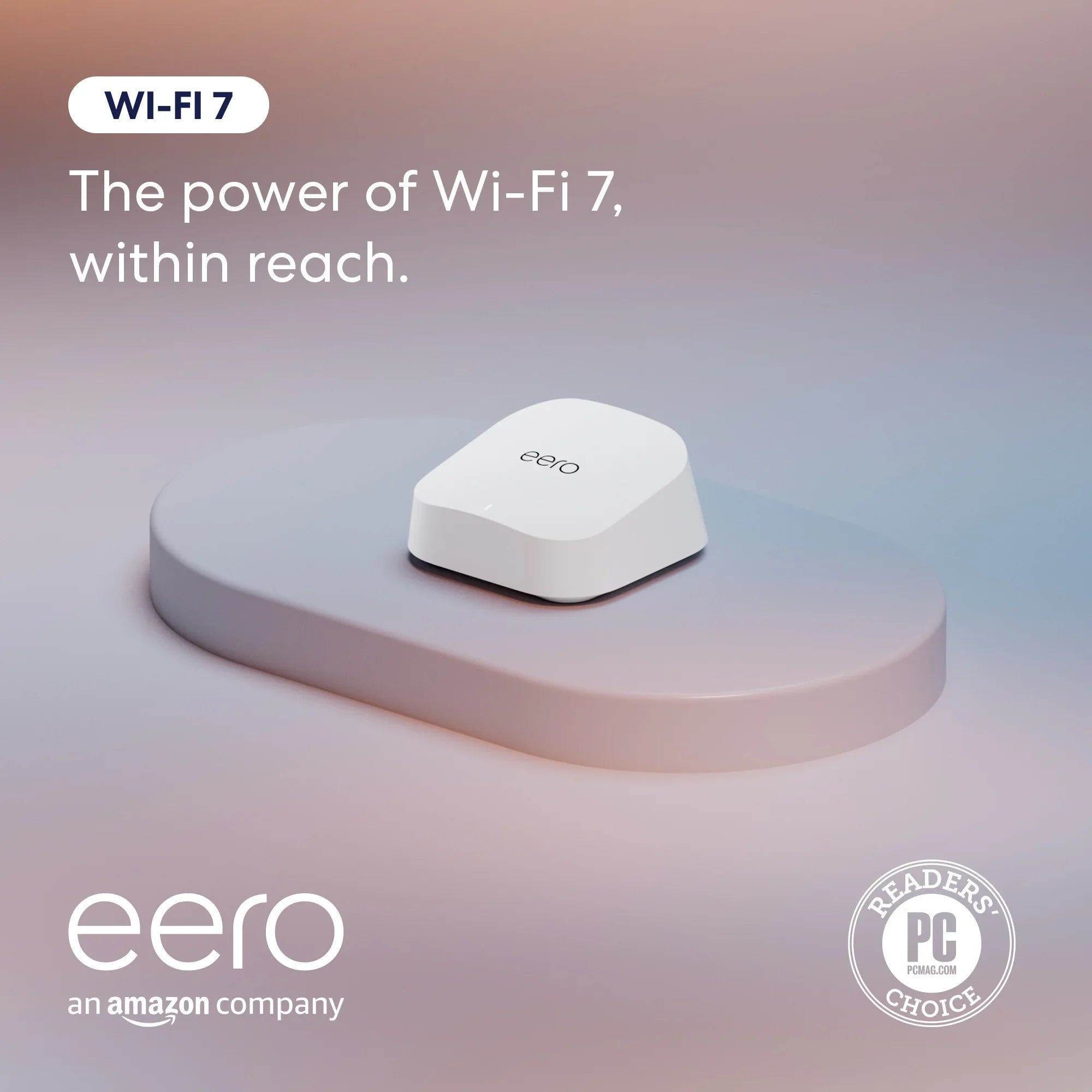 eero 7 Dual-band Mesh Wi-Fi 7 2.5G Router - 1 Pack