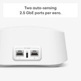 eero 7 Dual-band Mesh Wi-Fi 7 2.5G Router - 2 Pack