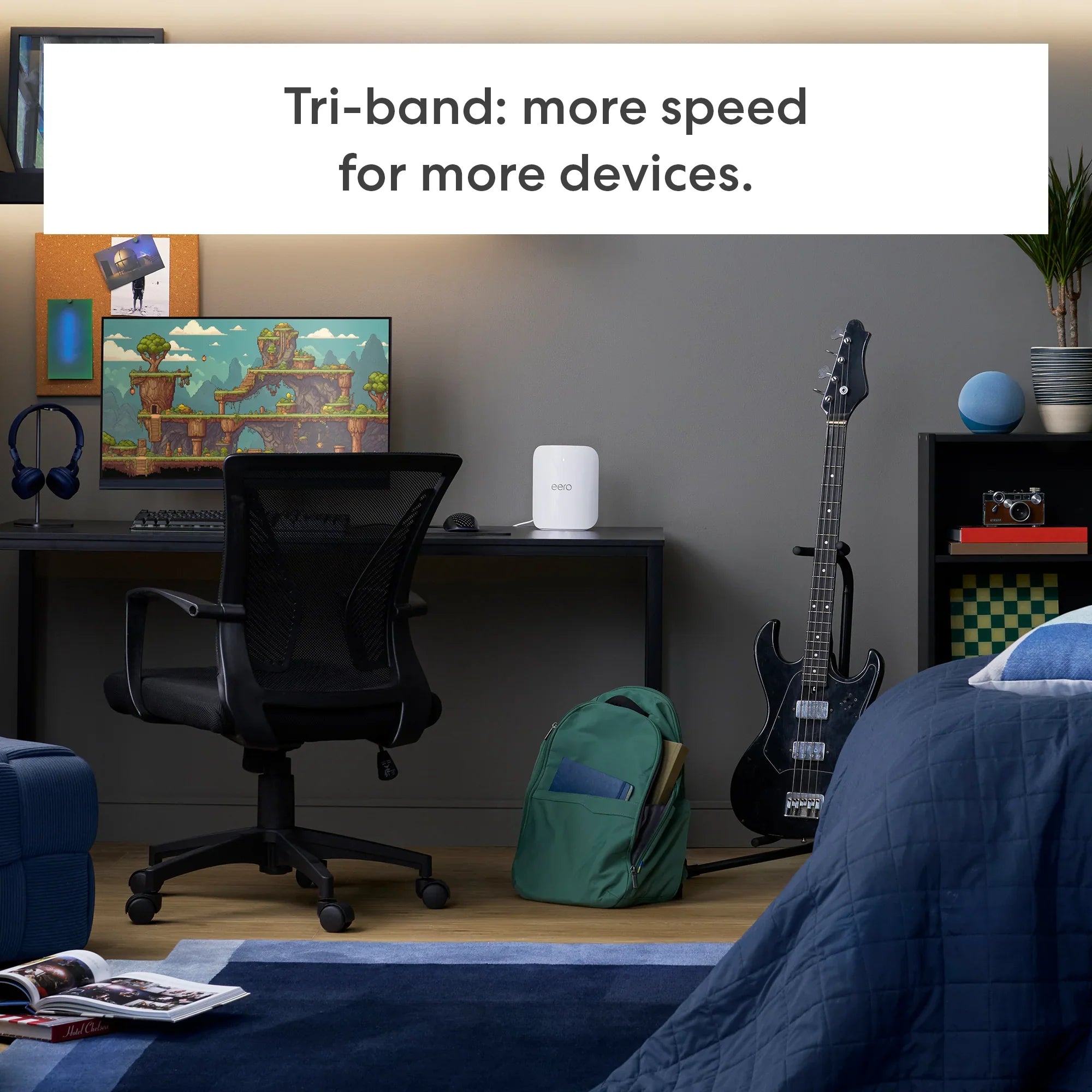 eero Pro 7 Tri-band Mesh Wi-Fi 7 5G Router - 3 Pack