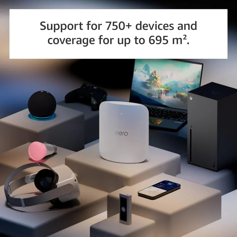 eero Max 7 Tri-band Mesh Wi-Fi 7 10G Router - 3 Pack