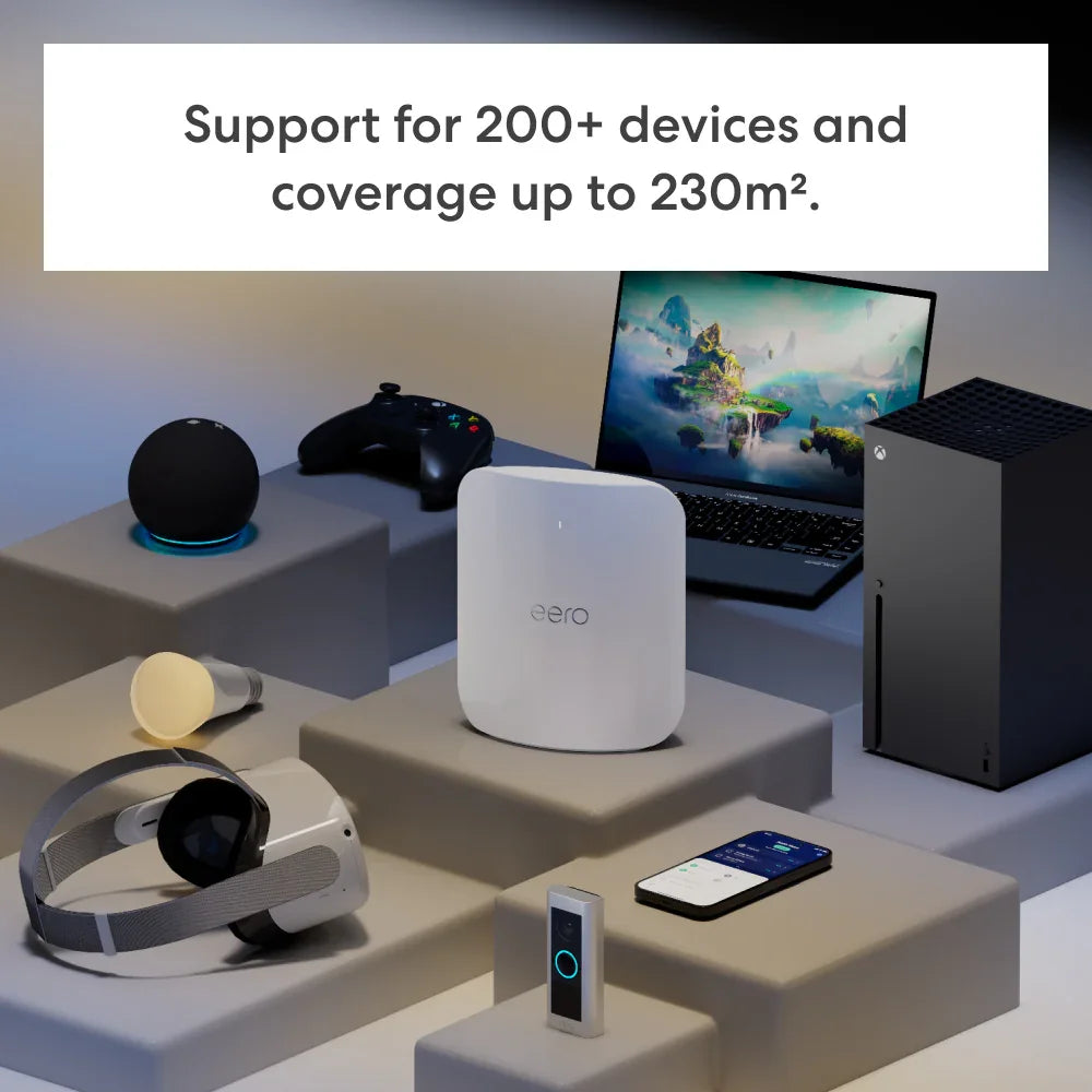 eero Max 7 Tri-band Mesh Wi-Fi 7 10G Router - 1 Pack