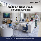 eero Max 7 Tri-band Mesh Wi-Fi 7 10G Router