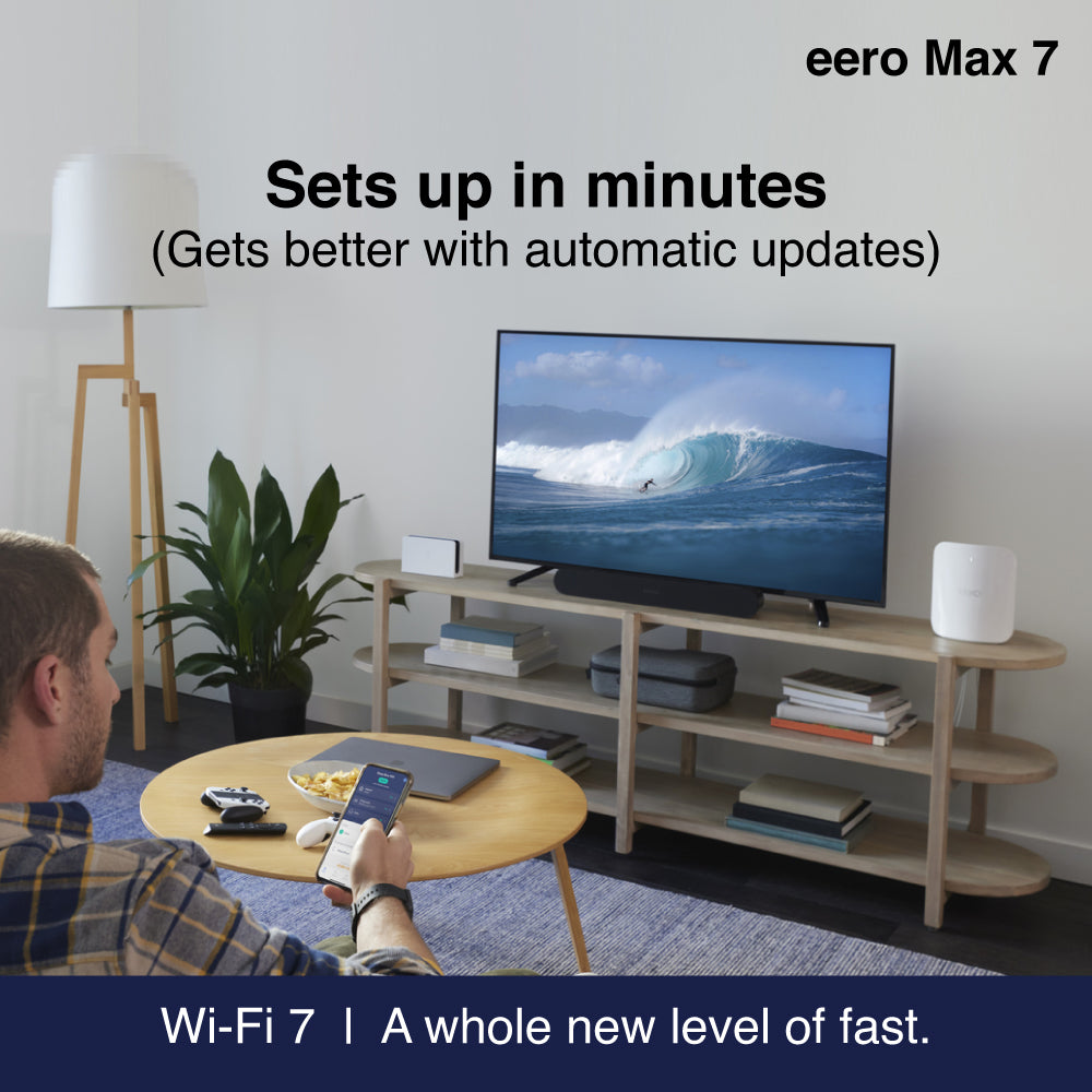 eero Max 7 Tri-band Mesh Wi-Fi 7 10G Router