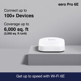 eero Pro 6E Tri-band Mesh Wi-Fi 6E 2.5G Router