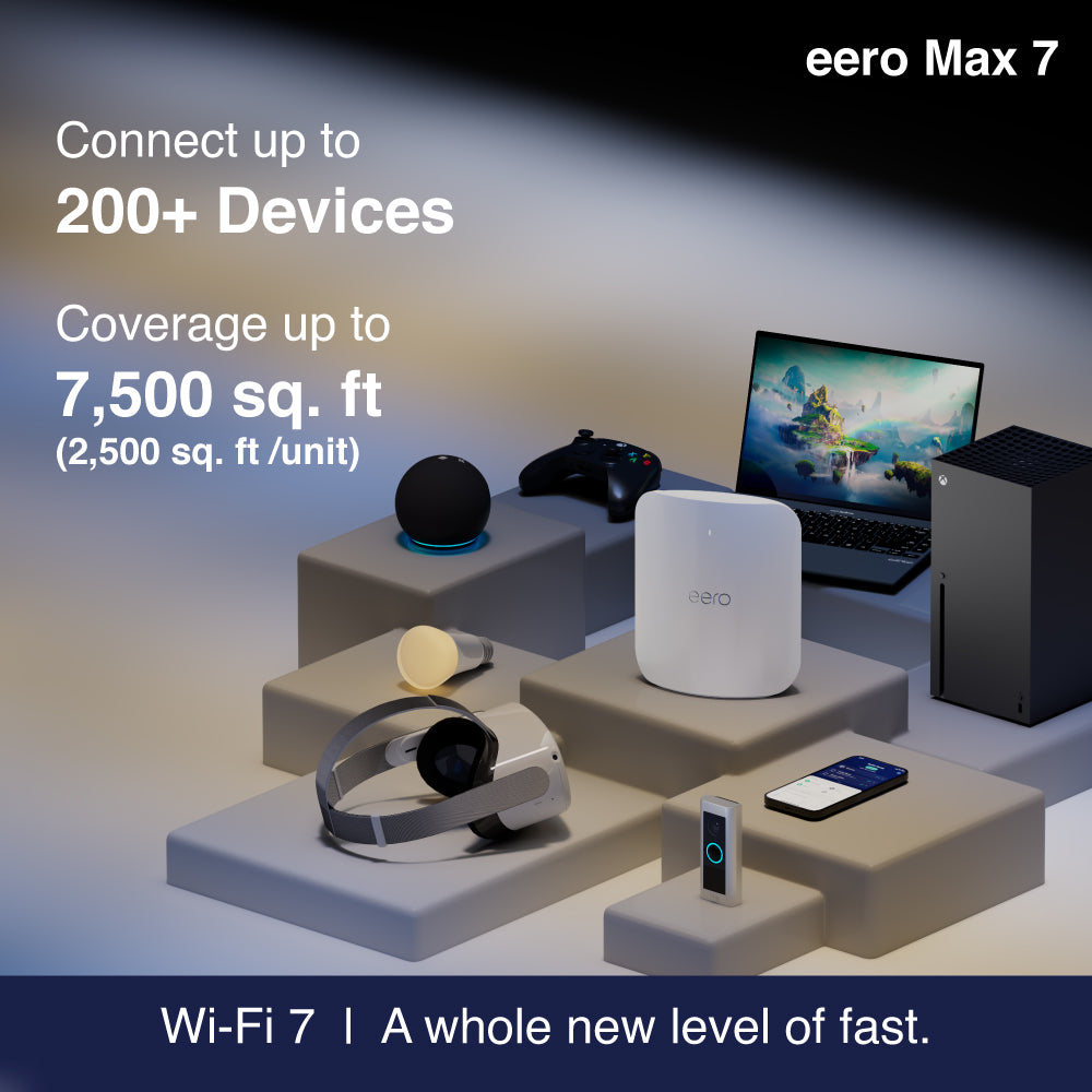 eero Max 7 Tri-band Mesh Wi-Fi 7 10G Router