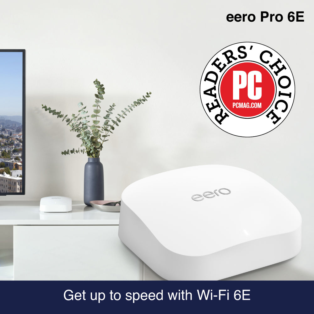 eero Pro 6E Tri-band Mesh Wi-Fi 6E 2.5G Router - 2 Pack