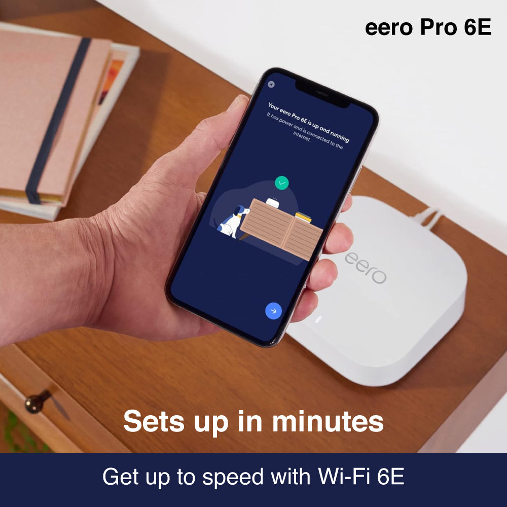 eero Pro 6E Tri-band Mesh Wi-Fi 6E 2.5G Router - 2 Pack