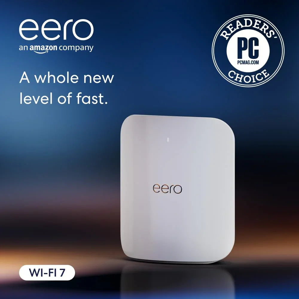 eero Max 7 Tri-band Mesh Wi-Fi 7 10G Router - 1 Pack